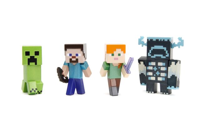 Minecraft figúrky 2,5'' sada 4 ks