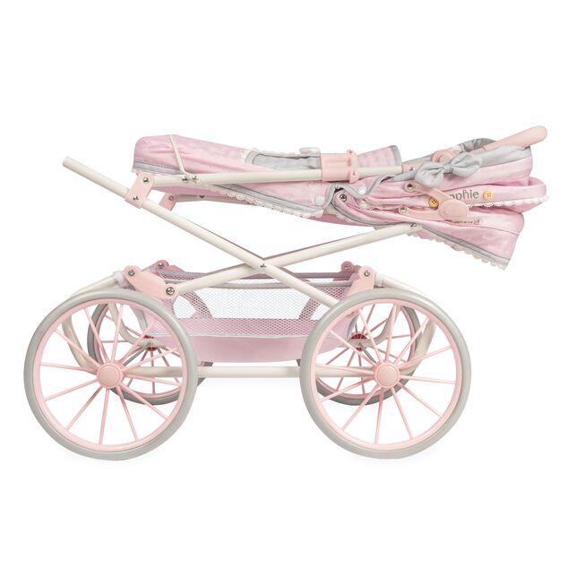 DeCuevas 82075 Passeggino pieghevole per bambole REBORN con ombrellone e accessori Sophie 2025 -