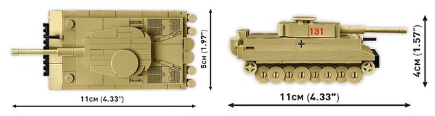 Cobi Tiger 131, 1:72, 161 k