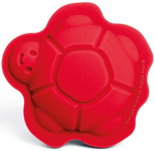 Bigjigs Toys Silikónové formičky červené Cherry