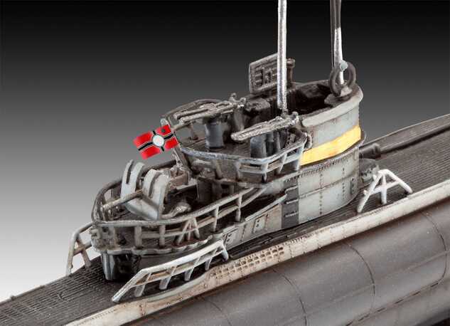 Starter Kit ponorka 75154 - German Submarine Type (1:350)