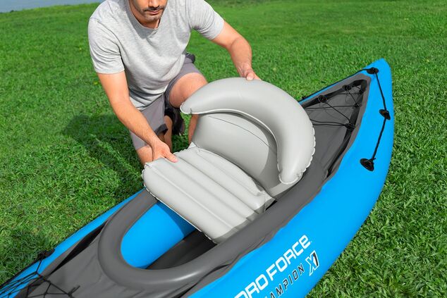Bestway 65115 Nafukovací jednomiestny kajak Cove Champion X1, 275 x 81 cm