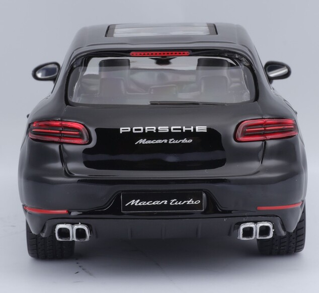 Bburago 1:24 Plus Porsche Macan Schwarz