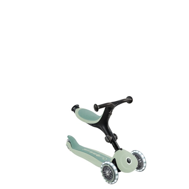 Globber Detská kolobežka Go up active lights ecologic Pistachio