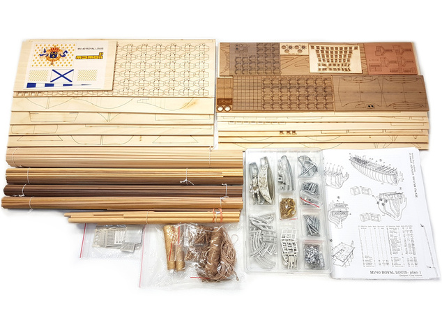 MAMOLI Royal Louis 1780 1:90 kit