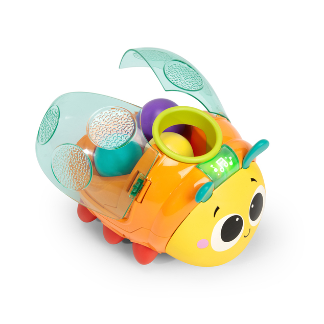 BRIGHT STARTS Interaktivna igračka s lopticama Spin 'n' Chase Bug™, 6m+