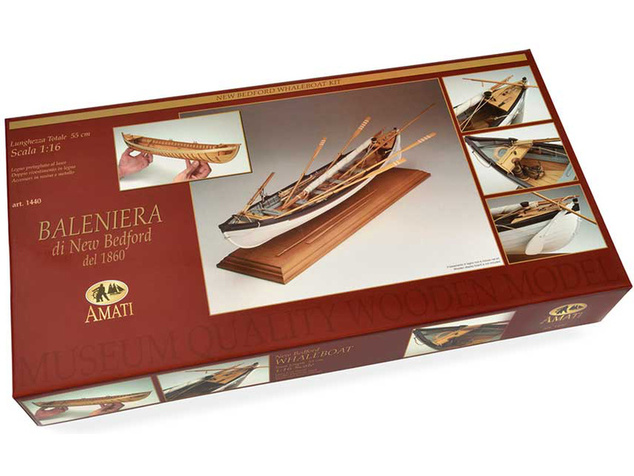 AMATI Walfangboot harpunársky čln 1860 1:16 kit