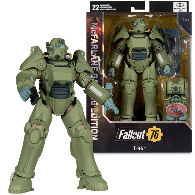 Akcijska figura Fallout Gaming – Vojni oklop T-45 ( Deluxe, McFarlane Toys, verz