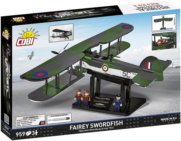 Cobi II WWFAIREY SWORDFISH (HMS ARK ROYAL), 1:32