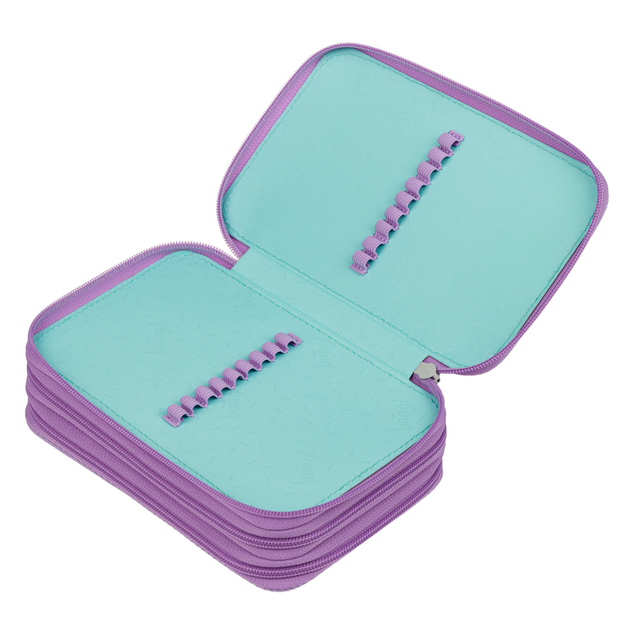 BAAGL Schulmäppchen dreistöckig Lavender