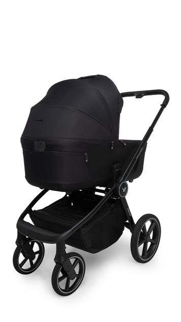 MUUVO Kočík kombinovaný 2v1 Fold Classic Black