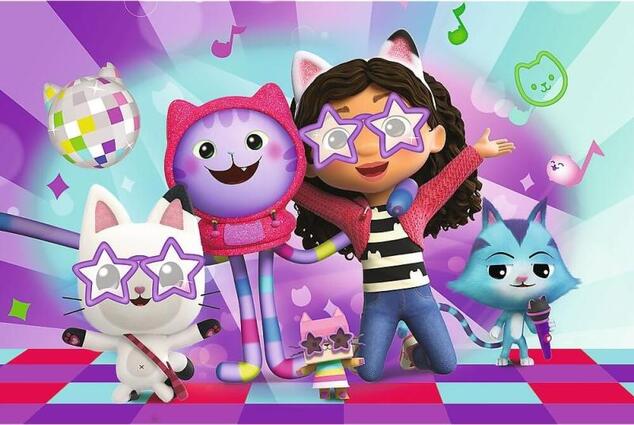 Trefl Puzzle 54 Mini - S Gabby je vždy zábava / Universal Gabby's Dollhouse