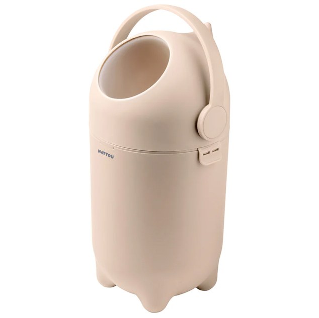NATTOU Kôš na plienky Dropy Beige 27 cm, 1l