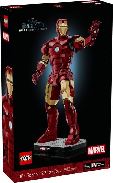 LEGO® Marvel 76344 Iron Man Mark 3: zberateľská edícia
