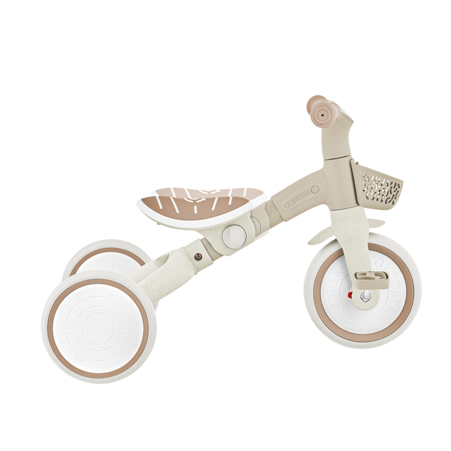 Globber detské odrážadlo trojkolesové - Learning Trike 3in1 PLUS Ecologic Coconut