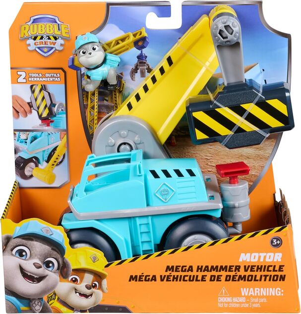 Spin Master Paw Patrol Rubble &amp; Crew Funkčné vozidlo Motor