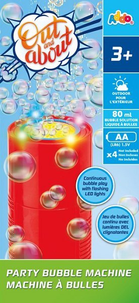 Addo Bublifuky - Párty bublifuk so svetelnými efektmi