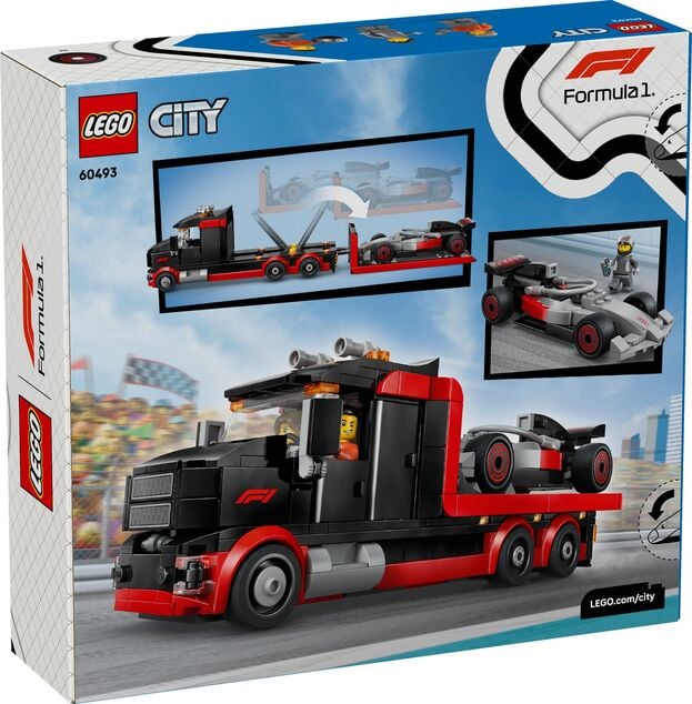 LEGO® City 60493 Výstavný nákladiak F1® s pretekárskym autom Audi F1®