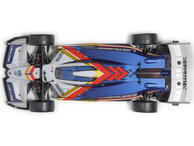 Arrma Limitless 8S BLX 1:7 4WD AVC RTR biela/modrá