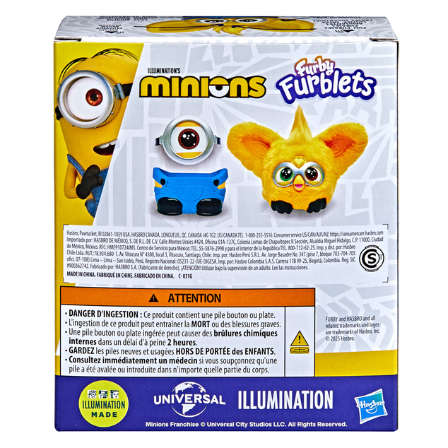 HASBRO - Furby Furblet MINIONI