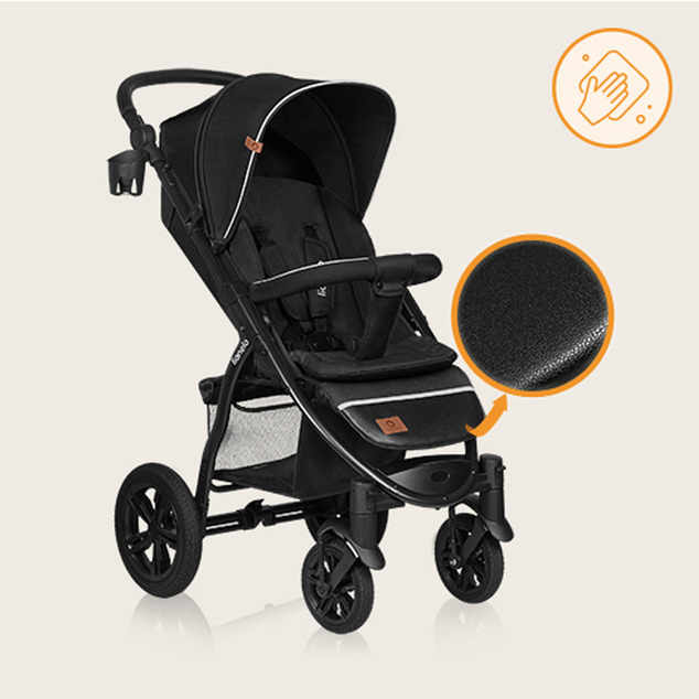 Lionelo Kolica sportska Annet Tour Black Carbon