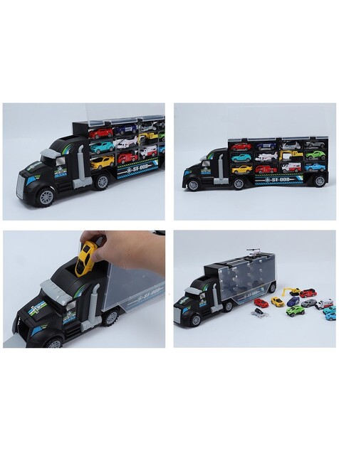 Auto kamion transporter + prijevozna sredstva plastika 50 cm