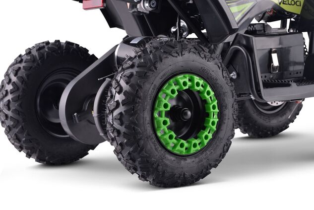 Elektrická štvorkolka pre deti Beneo Motors Veloci zelená - 800W