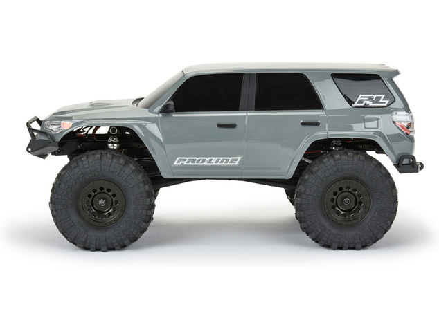 Pro-Line karosérie 1:24 2024 Toyota 4Runner rázvor 132mm, šedá, zostavená: Axial SCX24