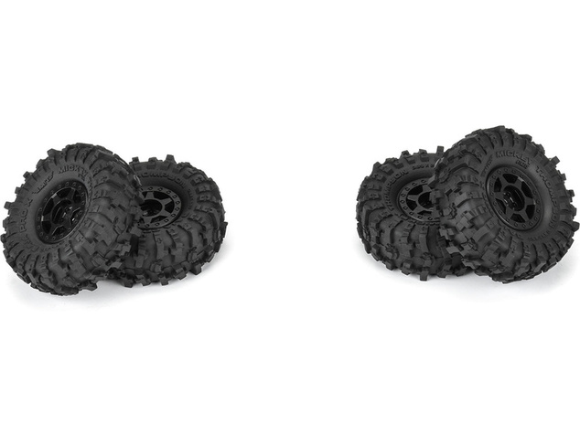 Pro-Line koleso 1.0", pneu MT Baja Pro X, disk H7 (4)