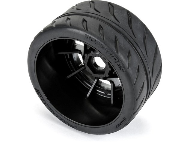 Pro-Line koleso 2.9", pneumatika Toyo Proxes R888R S3 F/R 53/100 Belted, disk 17mm Spectre (2)
