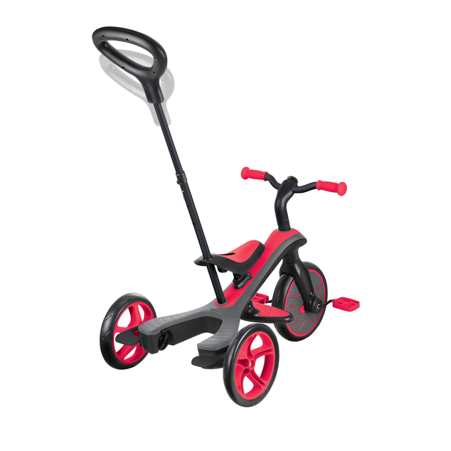 Globber Detská Trojkolka 4v1 - New Red