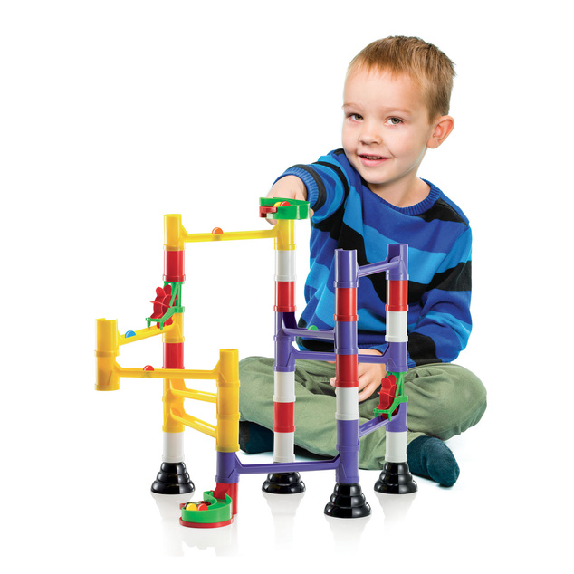 Quercetti Migoga Marble Run - guličková dráha - štartovný set - 45 ks