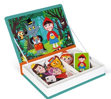 Janod Magnetibook Rozprávky Magnetická kniha pre deti