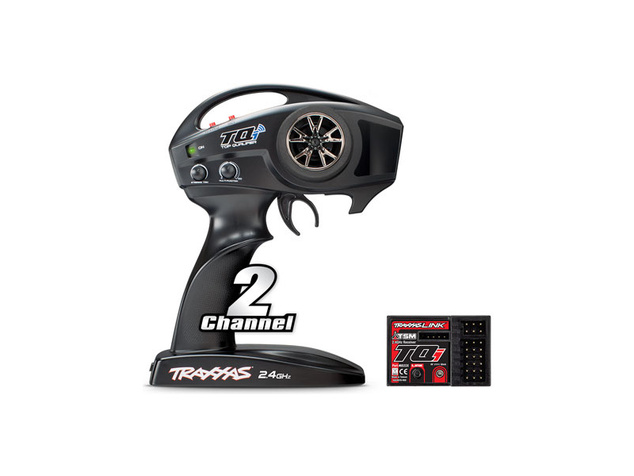 Traxxas vysielač TQi 2 kan., prijímač TSM