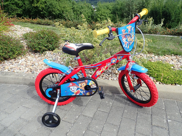 Dino Bikes - Otroško kolo 14" 614PW - Paw Patrol 2017