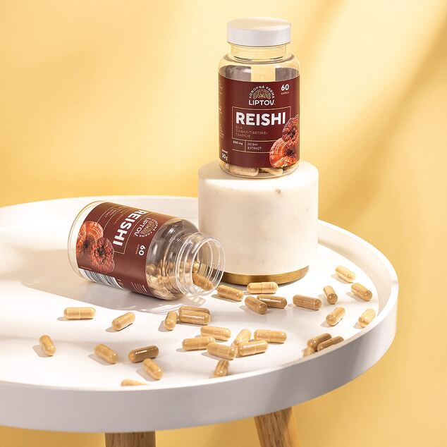 Reishi 60 kapsúl (600mg extraktu / kapsula)