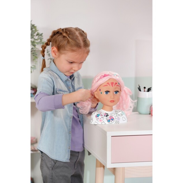 Zapf BABY born Kreativ Frisierkopf