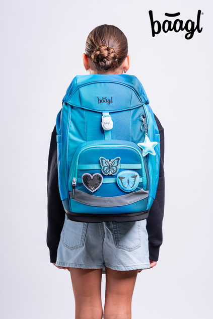 BAAGL SADA 5 Airy Plus Butterfly: zaino, astuccio, sacchetto, grembiule, portafoglio