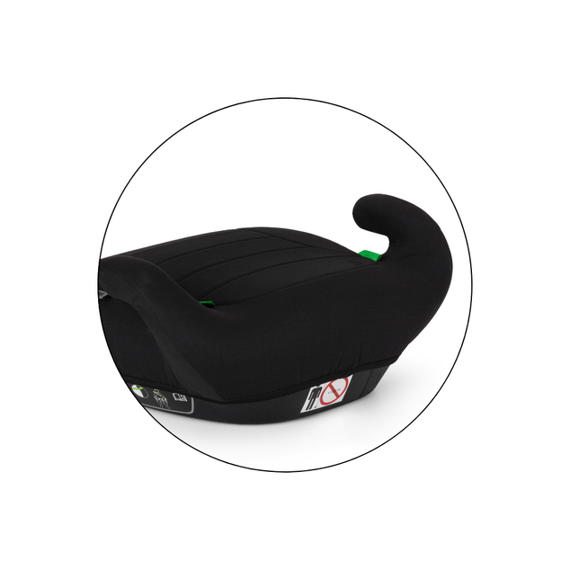 PETITE&amp;MARS Podsedák Zuno Coal Black 125 - 150 cm (22-36 kg)