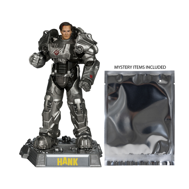 McFarlane Toy figura Fallout Hank Maclean (Season 2) 6in Posed Red Platinum kiadás