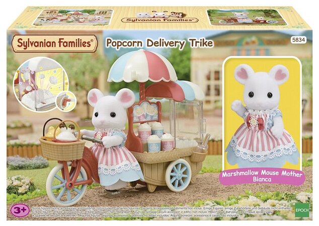 Sylvanian Families Pojazdný stánok s popcornom