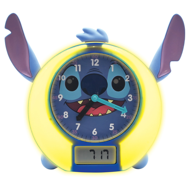 Lexibook Budík Disney Stitch - spoločník pre ľahké zaspávanie