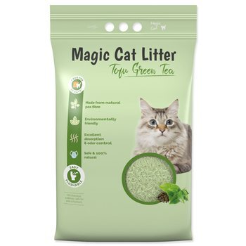 Stelivo Magic Litter Tofu zelený čaj 12l