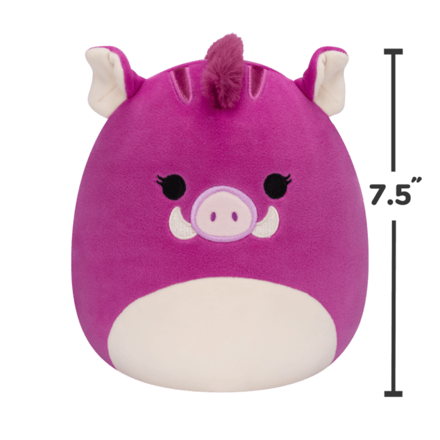 Squishmallows Fialový diviak - Jenna