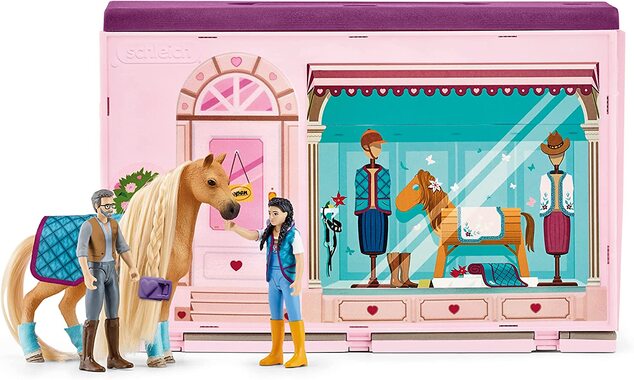 Schleich Mobilný butik pre kone
