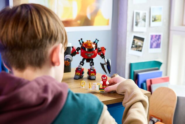 LEGO® Sonic the Hedgehog 77005 Knuckles vs. Dr. Eggman: Robotický oblek Egg