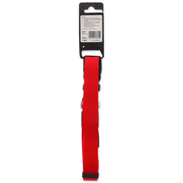 Obojok Active Dog Premium L červený 2,5x45-68cm