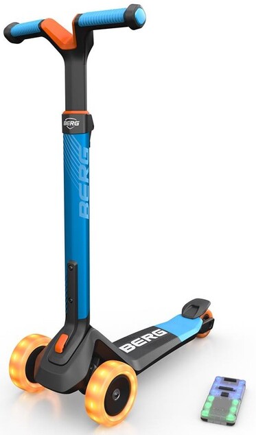 BERG Nexo detská kolobežka Lights LED-deck Blue