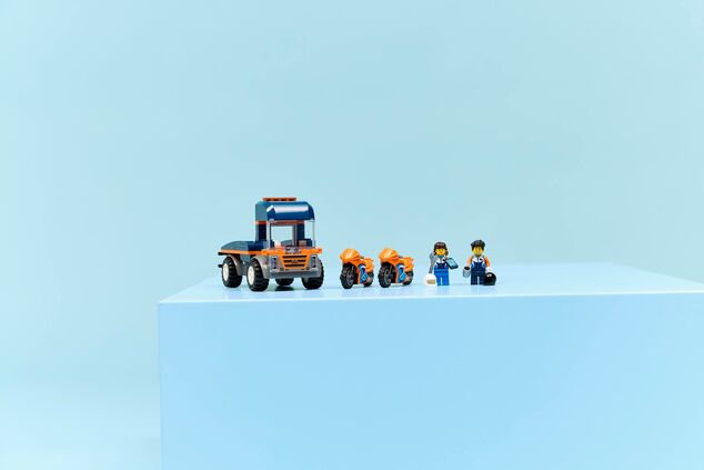 LEGO® City 60491 Motorrad-Transporter