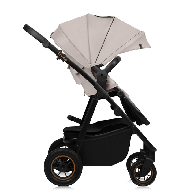 LIONELO Kočík kombinovaný Amber Plus 3v1 Beige Sand